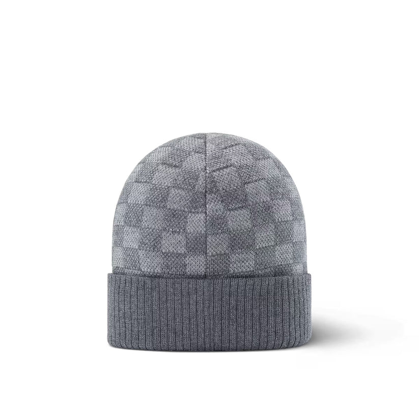 "LV" Beanie Grey